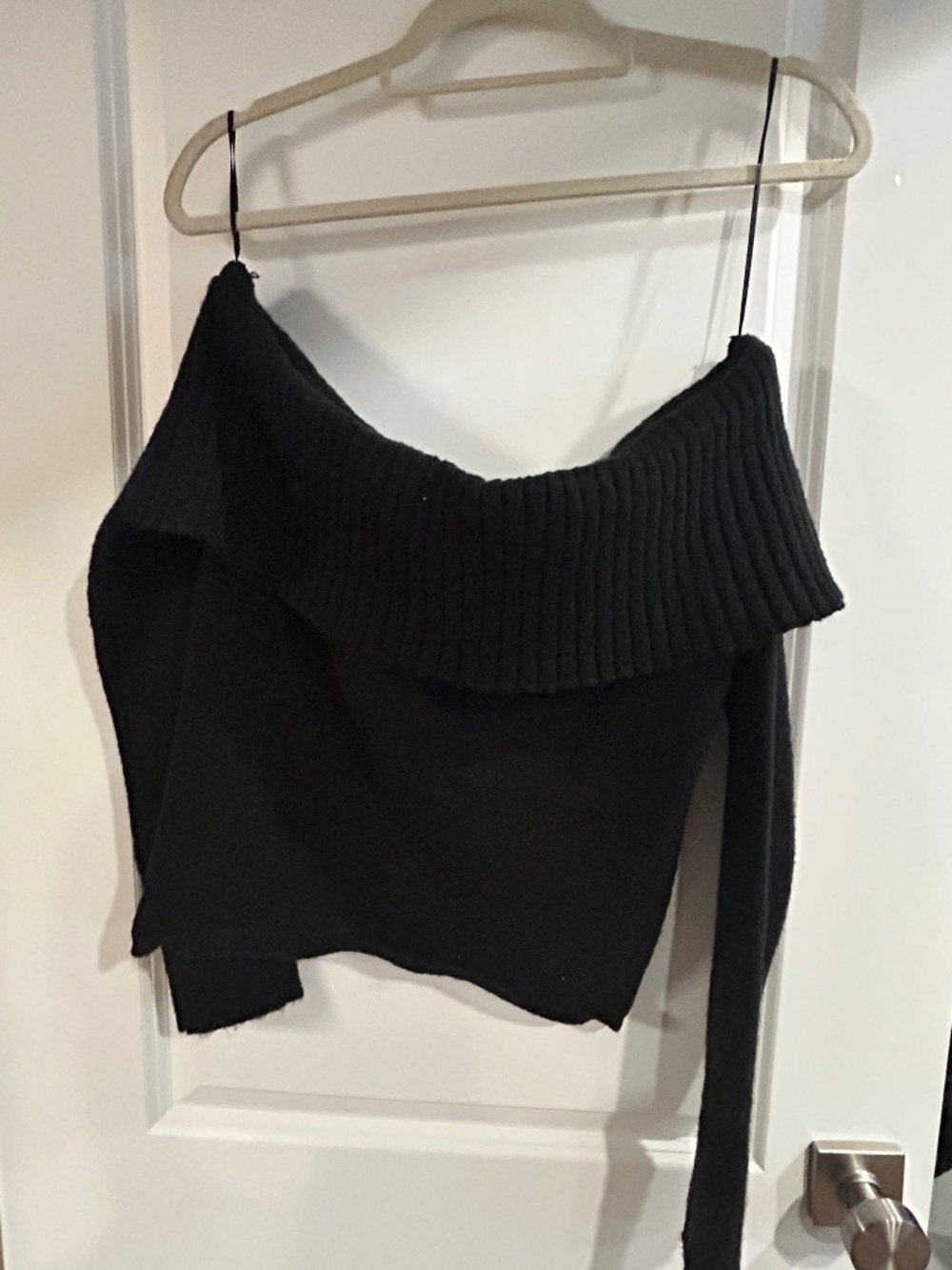 Garage off the shoulder sweater